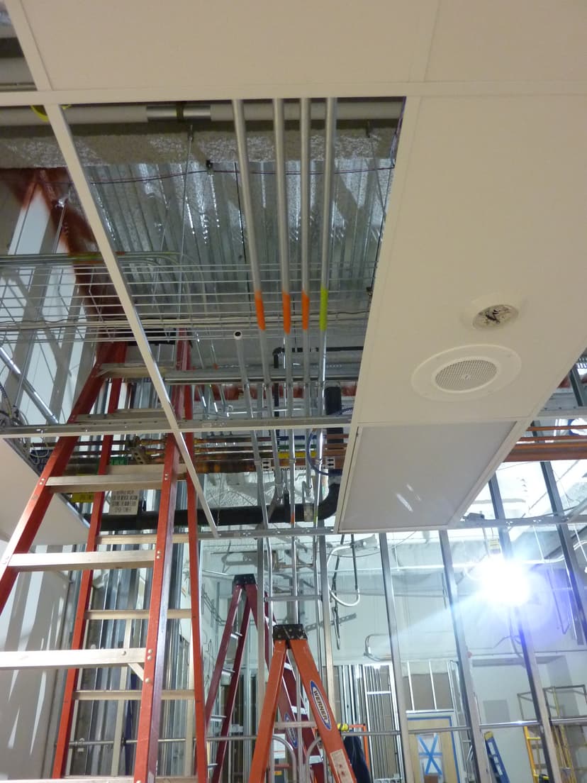 Construction of the Central Peninsula Hospital Operating Room.